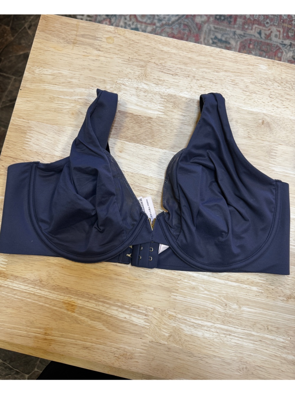 Victoria’s Secret 38DD Navy Unlined Underwire Full Coverage Bra